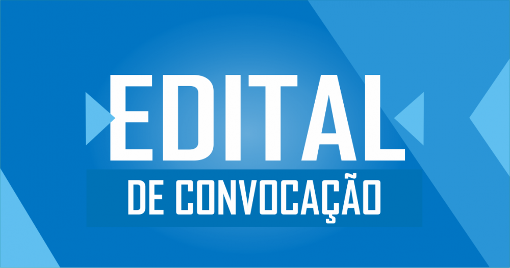 Edital de Convocação – Concurso 001/2018