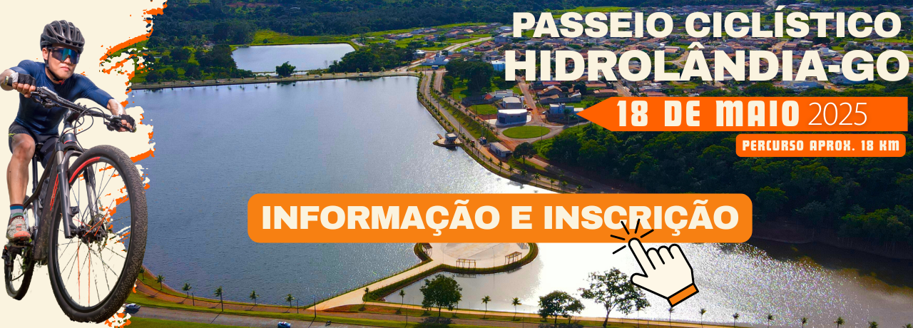 Inscrição Passeio Ciclístico Hidrolândia 2025